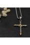 David Yurman Women Charms Color-coded Cross Necklace