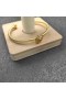 David Yurman Women's Cable Cuff Bracelet 18K Yellow Gold With Yellow Diamond 4mm