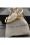 David Yurman Women's Cable Cuff Bracelet 18K Yellow Gold With Yellow Diamond 4mm