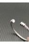 David Yurman Women's Cable Cuff Bracelet Sterling Silver 4mm