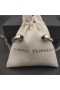 David Yurman Women's Classic Cable Cuff Bracelet Sterling Silver with 14K Yellow Gold and Dark Green Diamonds 5mm