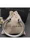 David Yurman Women's Classic Cable Cuff Bracelet Sterling Silver with Emeralds and Pavé Diamonds 7mm