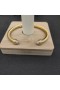 David Yurman Women's Classic Cablespira Cuff Bracelet 18K Yellow Gold with Diamonds 5mm