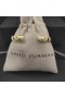 David Yurman Women's Helena Cuff Bracelet Sterling Silver with 18K Yellow Gold and Diamonds 4mm