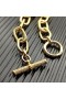 David Yurman Women's Madison Pavé Toggle Chain Bracelet 18K Yellow Gold with Diamonds 20cm
