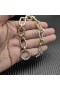 David Yurman Women's Madison Toggle Chain Bracelet Sterling Silver with 18K Yellow Gold 19cm
