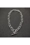 David Yurman Women's Madison Toggle Chain Necklace Sterling Silver 11mm