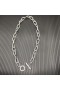 David Yurman Women's Madison Toggle Chain Necklace Sterling Silver with Diamonds 11mm