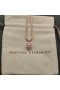 David Yurman Women's Skull Amulet Full Pavé Pink Sapphires and 18K Rose Gold 14mm