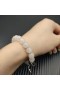 David Yurman Men's Spiritual Beads Bracelet Sterling Silver with Rose Quartz 8mm