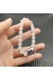 David Yurman Men's Spiritual Beads Bracelet Sterling Silver with Rose Quartz 8mm