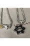 David Yurman Cabo Estrela de Davi Amuleto de Prata Esterlina 19mm