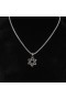 David Yurman Cabo Estrela de Davi Amuleto de Prata Esterlina 19mm