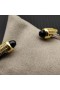 David Yurman das Mulheres Clássico Cabo Bracelete de Prata com Ouro Amarelo 18K E Diamantes Negros 5mm