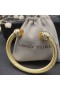David Yurman das Mulheres Clássico Cablespira Bracelete de Ouro Amarelo 18K com Diamantes Amarelo 7mm