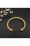 David Yurman das Mulheres Clássico Cablespira Bracelete de Ouro Amarelo 18K com Diamantes Amarelo 7mm