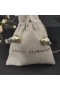 David Yurman das Mulheres Clássico Cablespira Bracelete de Prata com Ouro Amarelo 18K 7mm