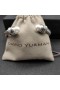 David Yurman das Mulheres Clássico Cablespira Bracelete de Prata com Pérolas e Diamantes 7mm