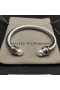 David Yurman das Mulheres Clássico Cablespira Bracelete de Prata com Pérolas e Diamantes 7mm