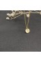 David Yurman Mulheres, a Cruz de Amuleto Ouro Amarelo 18K Com Diamantes 11mm