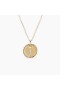 David Yurman Mulheres Inicial Charme Colar de Ouro Amarelo 18K com Diamante eu