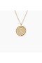 David Yurman Mulheres Inicial Charme Colar de Ouro Amarelo 18K com Diamante X
