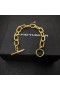 David Yurman Mulheres Madison Alternar Cadeia Pulseira de Ouro Amarelo 18K 11mm