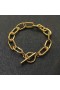 David Yurman Mulheres Madison Alternar Cadeia Pulseira de Ouro Amarelo 18K 11mm