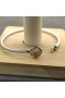 David Yurman Mulheres Petite Chatelaine Pulseira de Prata com Diamantes Amarelo 3mm