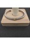 David Yurman Mulheres X Classic Cabo de Estação de Bracelete de Prata com Ouro Amarelo 14K 5mm