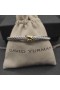 David Yurman Mulheres X Classic Cabo de Estação de Bracelete de Prata com Ouro Amarelo 14K 5mm