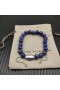 David Yurman Homens Espirituais Perla o Bracelete de Prata com Lápis de 8mm