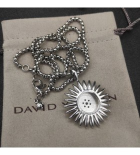 David Yurman Mulheres Amuletos De Girassol Gypsophila Colar