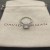 David Yurman Petite Chatelaine Anel de Prata com Diamantes Pavé 7mm