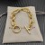 David Yurman Mulheres Madison Alternar Cadeia Pulseira de Ouro Amarelo 18K 19cm