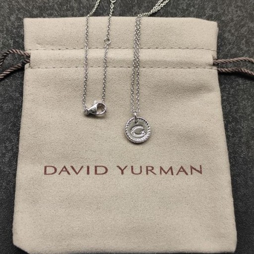 David Yurman Kezdeti Varázsa Sterling Ezüst, Gyémánt G