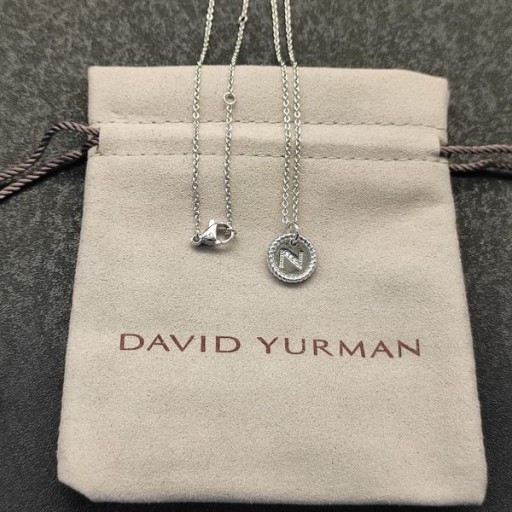 David Yurman Kezdeti Varázsa Sterling Ezüst, Gyémánt-N