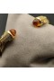 David Yurman Női Klasszikus Kábel Mandzsetta Karkötő 18K Sárga Arany Pezsgő Gyémánt 7mm