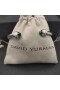 David Yurman Női Klasszikus Kábel Mandzsetta Karkötő Ezüst Sötét Zöld Gyémánt, 5mm