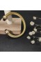 David Yurman Női Klasszikus Cablespira Mandzsetta Karkötő 18K Sárga Arany, Lila Gyémánt 7mm