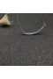 David Yurman Női Crossover Bár Medál Nyaklánc, Ezüst, Gyémántokkal