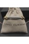 David Yurman Női Petite Helena Klasszikus Kábeltévé Mandzsetta Karkötő Sterling Ezüst, 14K Sárga 5mm