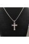 David Yurman Chevron Tras Pendant Airgid Sterling le Diamonds 41.5 mm