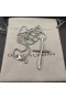 David Yurman Crossover Tras Pendant Airgid Sterling le Diamonds 30.2 mm