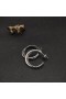 David Yurman Crossover Cluaise Fonsa Airgid Sterling le Diamonds Istigh trastomhas 20mm