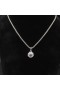David Yurman Tsúil Olc Amulet Airgid Sterling le Lapis 14.5 mm
