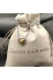 David Yurman Mban Cábla Collectibles Cookie Clasaiceach Pendant Croí Muince Sterling Silver le 18K Buí Óir 8.5 mm