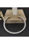 David Yurman Mban Classic Cábla Cuff Bracelet Sterling Silver le 14K Buí Óir Domes 5mm