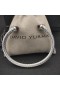David Yurman Mban Classic Cábla Cuff Bracelet Sterling Silver le Champagne Diamonds 5mm