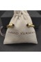 David Yurman Mban Classic Cablespira Cuff Bracelet i 18K Óir bán le Corcra Diamonds 5mm